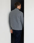 Padded knitted jacke
