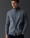 Padded knitted jacke