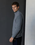 Padded knitted jacke