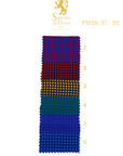 Color swatch with a gradient of blue, red, and yellow, featuring Sartoria Dei Duchi - Atri logo and text.