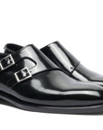 Leonardo - Black Abraded. Last: Venice - Comfortable fit. Smooth Calf. Smooth calfskin. Tuscan tanned. 9mm sole. 27mm heel height. Tuscan leather. Blake construction with bottom stitching.- Sartoria Dei Duchi - Atri