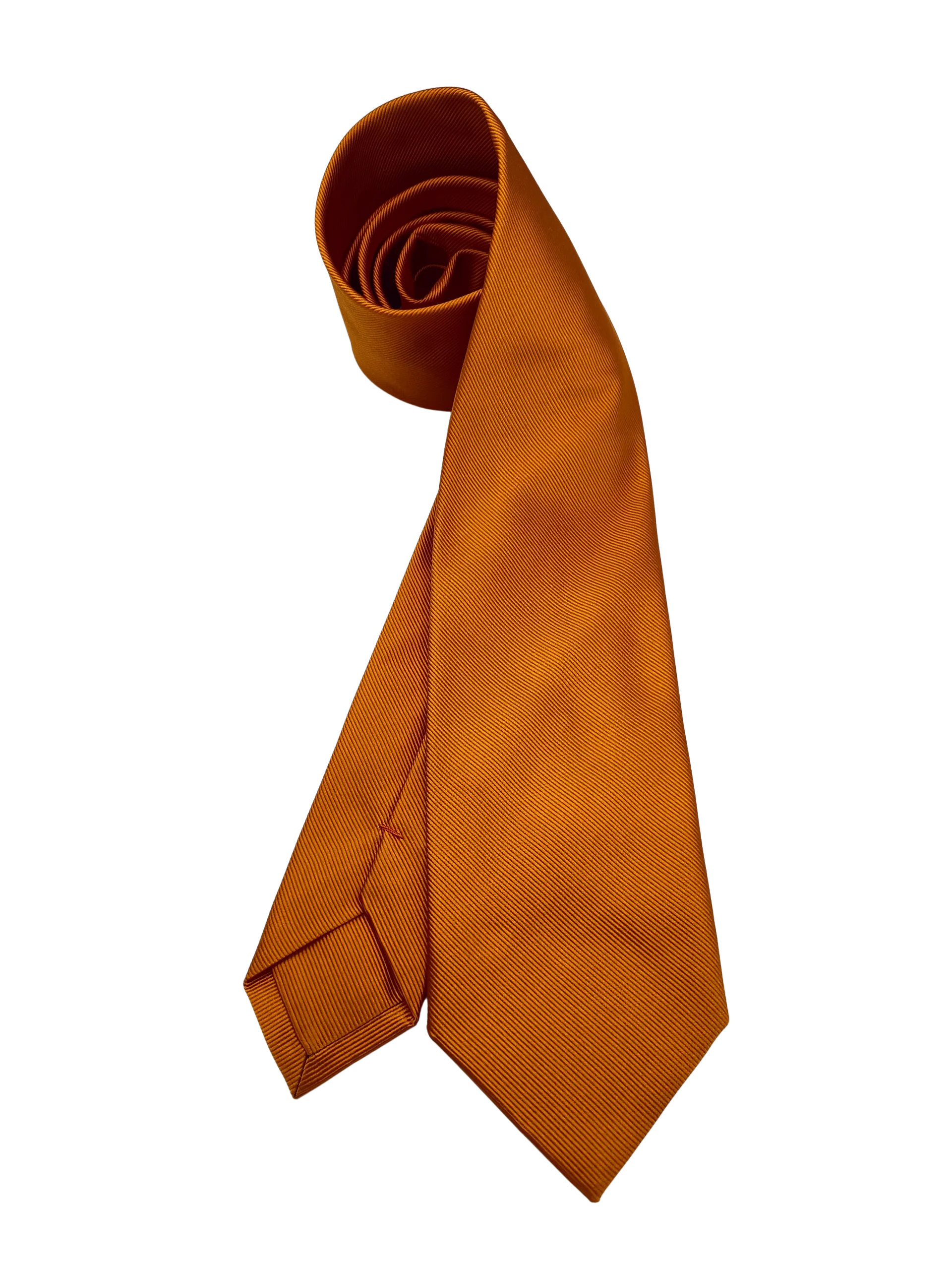 bronze silk tie