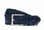 Handmade Braided Belt - Ocean. Hand-woven and antiqued artisanal belt. Hand-woven leather. Artisan dyeing. A 120cm waist size corresponds to a size 60 pant. Total belt length (including buckle) is 135cm. 3.5cm metal buckle with a brushed finish. The belt is adjustable with a screw on the back and is very easy to cut.- Sartoria Dei Duchi - Atri