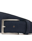 Handcrafted Suede belt - Ocean