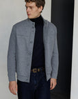Padded knitted jacke