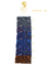 Paisley patterned fabric swatch with measurement scale on a white background, featuring the Sartoria Dei Duchi - Atri brand.