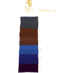 Color swatch with striped pattern and Sartoria Dei Duchi - Atri on a white background