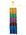 Color swatch with striped patterns and Sartoria Dei Duchi - Atri logo on a white background