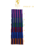 Color swatch with striped pattern and measurement scale, featuring Sartoria Dei Duchi - Atri brand logo.