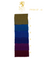 Color swatch with a patterned fabric and Sartoria Dei Duchi - Atri branding.