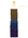 Patterned tie with measurement scale on a white background, featuring the Sartoria Dei Duchi - Atri brand.