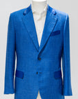 JACKET WITH LEATHER TRIM