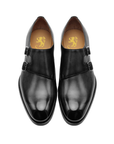 Leonardo - Charcoal Antiqued. Comfortable fit. Smooth calfskin. Tuscan tanned. 9mm sole. 27mm heel height. Tuscan leather. Blake construction with bottom stitching.- Sartoria Dei Duchi - Atri