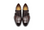 Leonardo - Chocolate Antiqued. Comfortable fit. Smooth calfskin. Tuscan tanned. 9mm sole. 27mm heel height. Tuscan leather. Blake construction with bottom stitching.- Sartoria Dei Duchi - Atri