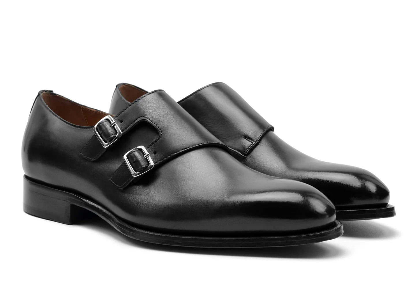 Leonardo - Charcoal Antiqued. Comfortable fit. Smooth calfskin. Tuscan tanned. 9mm sole. 27mm heel height. Tuscan leather. Blake construction with bottom stitching.- Sartoria Dei Duchi - Atri