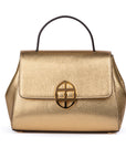 Gold handbag with a decorative clasp on a white background. - DEI DUCHI (AMALTEA)