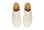 Santè - Natural White. Comfortable Fit. The Sante men's sneakers. Made in Italy excellence. Crafted on the Brenta Riviera. The soft-crust calfskin, tanned in Tuscany, treated with Patina Delavé technique. Dyed leather, faded, and finished with creams and waxes. Ergonomic removable footbed, flexible rubber sole. The Strobel construction, with slip-stitched seams. -Sartoria Dei Duchi-Atri