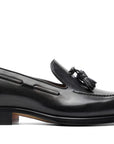 Umberto Charcoal Antiqued. Crust Calf. White full/grain calfskin. Tuscan tanned. Hand-dyed and antiqued leather. 9mm sole. 27mm heel height. Tuscan leather. Blake construction with bottom stitching. - Sartoria Dei Duchi - Atri