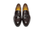Umberto - Chocolate Antiqued. Pointed toe. Crust Calf. White full/grain calfskin. Tuscan tanned. Hand-dyed and antiqued leather. 9mm sole. 27mm heel height. Tuscan leather. Blake construction with bottom stitching. - Sartoria Dei Duchi - Atri