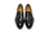 Umberto - Charcoal Antiqued. Pointed toe. Crust Calf. White full/grain calfskin. Tuscan tanned. Hand-dyed and antiqued leather. 9mm sole. 27mm heel height. Tuscan leather. Blake construction with bottom stitching.- Sartoria Dei Duchi - Atri