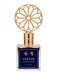 Virtus exclusive edition perfume bottle with gold cap on a white background- Dei Duchi
