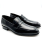 Loafers 100% made in Italy, in full grain calfskin,  with light leather sole, Blake process. Shaped with  regular plant suitable for a wide audience. Black color.  These shoes are comfortable and classy and are  artisanally made with genuine Italian leather. Process: blake - Leather: calfskin leather -  Color: black - Lining: Black Calf -  Bottom: closed leather -  Insole: leather Handcrafted shoes, made in Italy with  genuine 100% - Sartoria Dei Duchi-Atri