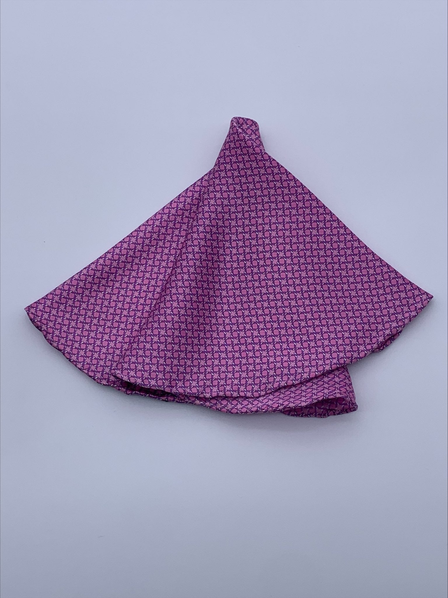 Pink Fantasy Pocket  Square. 100% pure Italian silk pocket square. Hand-finished edges.| Sartoria Dei Duchi - Atri