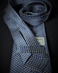 Light Blue Pure silk Celano Tie | Sartoria Dei Duchi - Atri