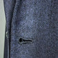 Pure finest Wool and Cashmere suit, with herringbone pattern,  suitable for A/W, fabric by Loro Piana textile.Single-breasted  two-button jacket, with classic lapel.Two slits on the back.The  slim fit trousers have no pleats and no flap on the bottom. Buttonholes, pockets, garments and all finishes are handmade  by Italian tailors.This Italian tailored suit is snug, yet extremely comfortable.  Perfect to look impeccable and professional in your business  occasions.|Sartoria Dei Duchi - Atri