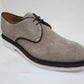 Casual Derby Shoe Soft Suede Calfskin - Sand Color Regular Shape  | With Smooth Upper and Piping in  Contrasting Leather Soft Flexible  Extralight Sole | Sartoria Dei Duchi - Atri