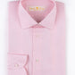 “HAMPTON SHIRT” is realized with a 140/2 cotton  twill by Thomas Mason "Hampton", in pink color.  This long sleeve shirt is made with a semi French  collar and a rounded wrist. The stitching is 5 mm  and the buttons,applied by hand,are in mother of  pearl Australia.The fit is regular-Sartoria Dei Duchi-Atri