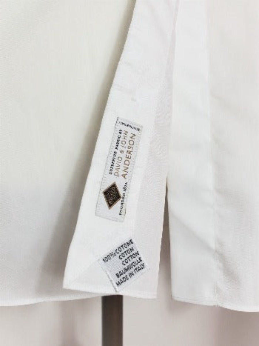 Tuxedo Shirt - Diplomatic Collar Pure Cotton | Sartoria Dei Duchi